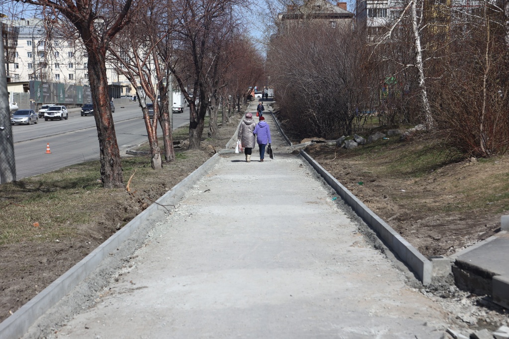 В Новосибирске начался ремонт улицы Авиастроителей