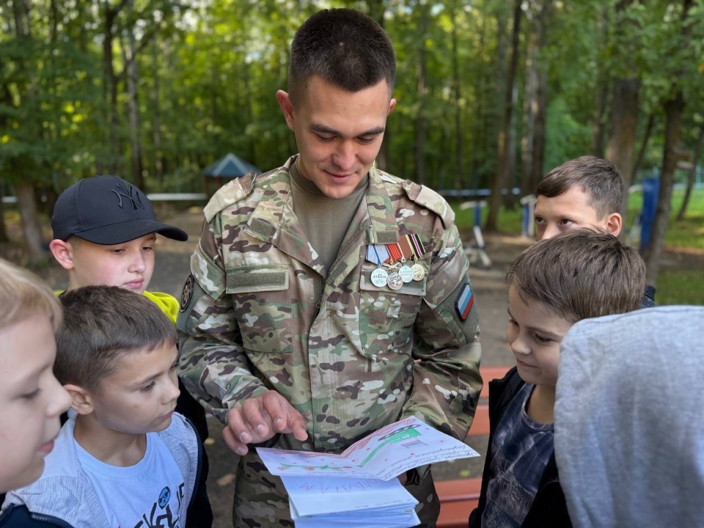 В Мордовии в детском санатории провели урок мужества